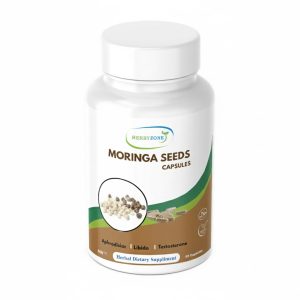Moringa Seeds Capsules Herbal Supplements HERBYZONE